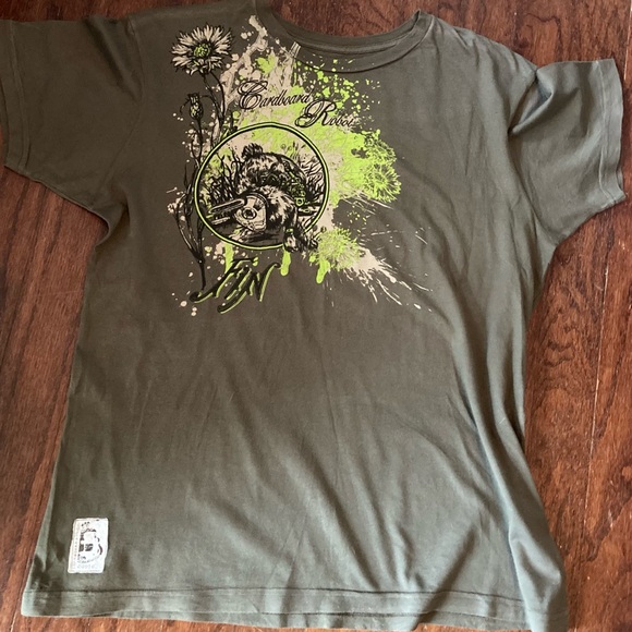 Cardboard Robot Mens T-shirt XL - Picture 3 of 6